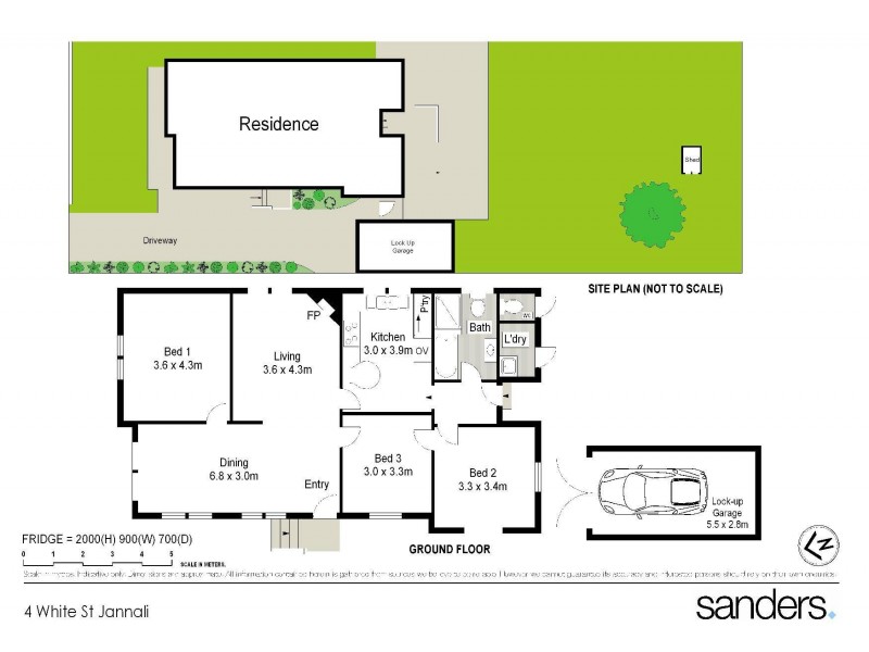 4 White Street, Jannali NSW 2226 Floorplan