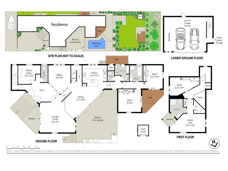 7 Nottingham Place, Yowie Bay NSW 2228 Floorplan