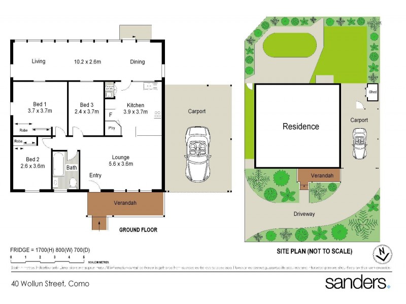 40 Wollun Street, Como NSW 2226 Floorplan