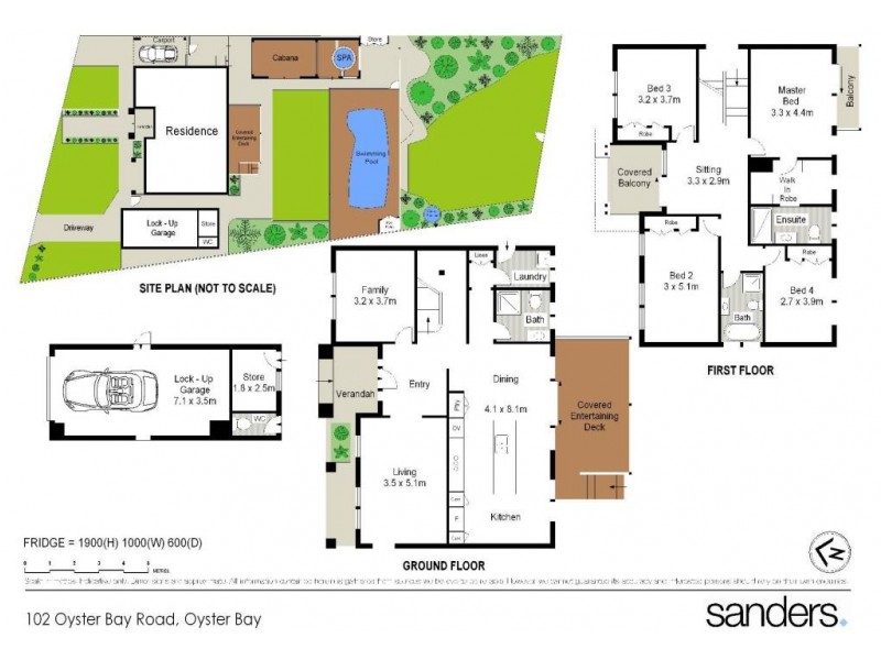 102 Oyster Bay Road, Oyster Bay NSW 2225 Floorplan