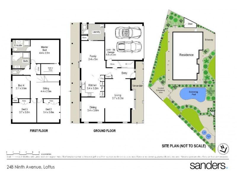 24B Ninth Avenue, Loftus NSW 2232 Floorplan