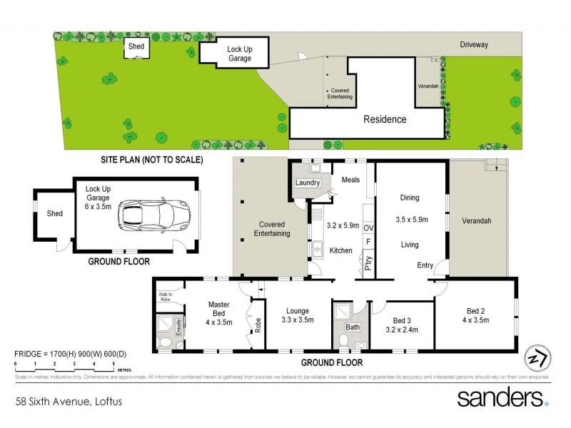 58 Sixth Avenue, Loftus NSW 2232 Floorplan