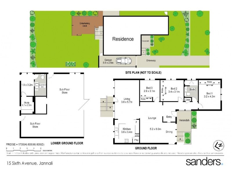 15 Sixth Avenue, Jannali NSW 2226 Floorplan
