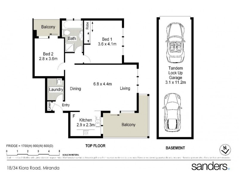 18/34-38 Kiora Road, Miranda NSW 2228 Floorplan