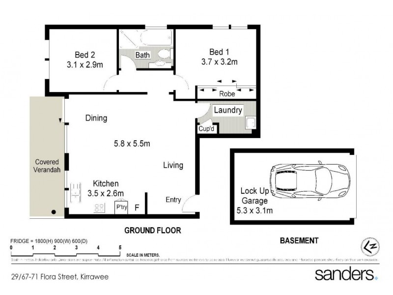 29/67-71 Flora Street, Kirrawee NSW 2232 Floorplan