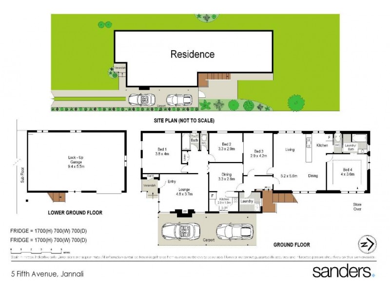 5 Fifth Avenue, Jannali NSW 2226 Floorplan