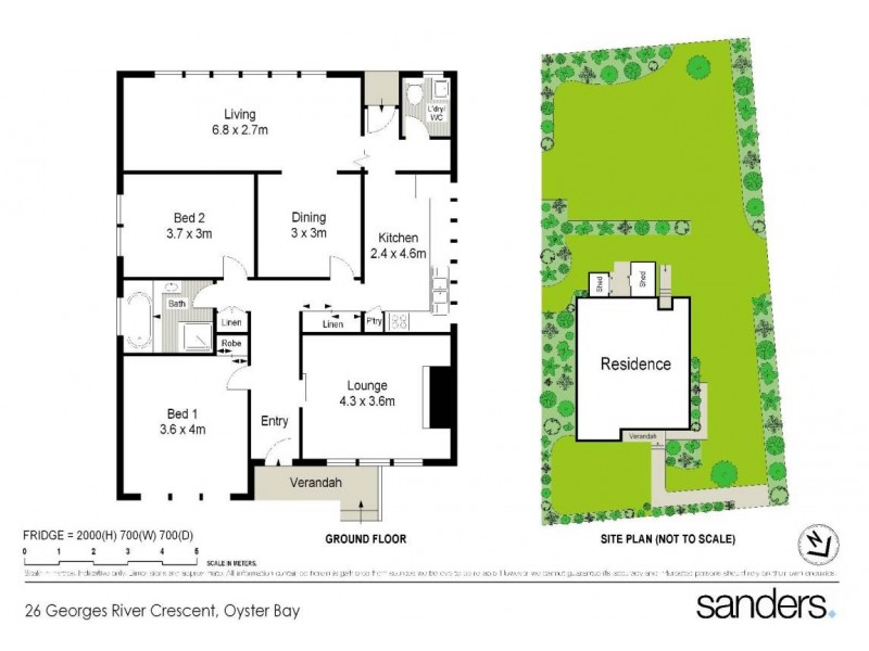 26 Georges River Crescent, Oyster Bay NSW 2225 Floorplan
