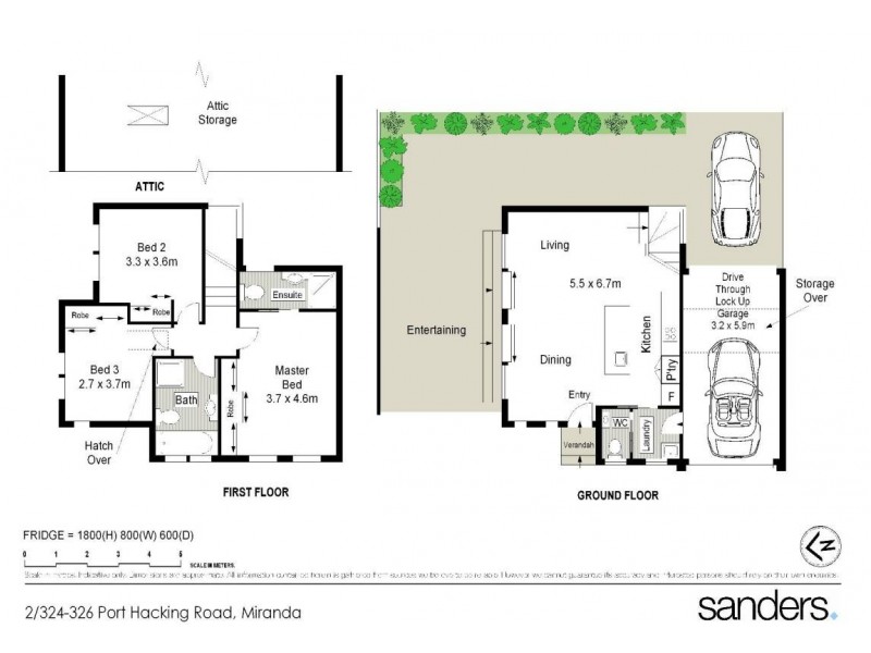 2/324-326 Port Hacking Road, Miranda NSW 2228 Floorplan