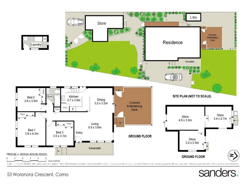 53 Woronora Crescent, Como NSW 2226 Floorplan