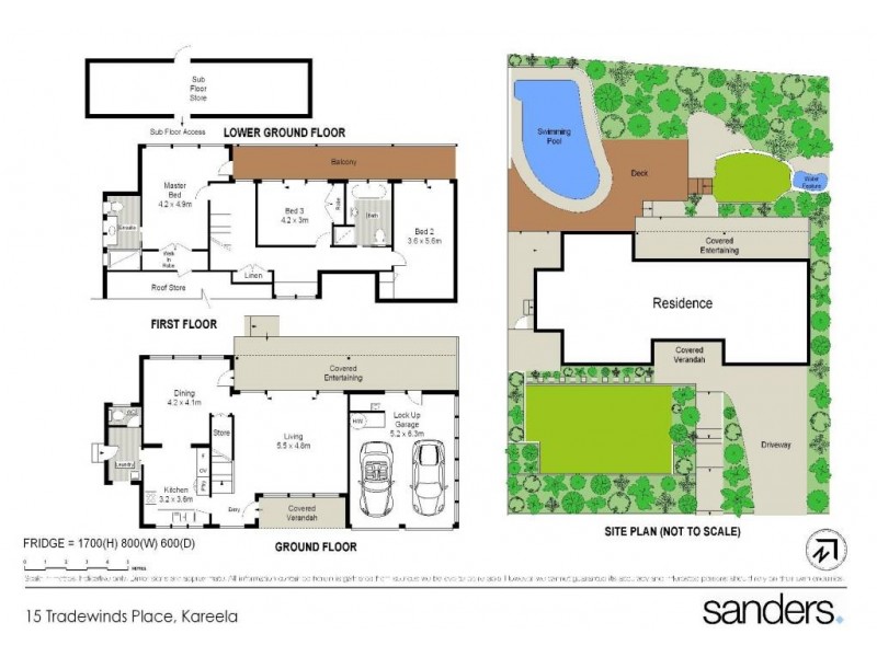 15 Tradewinds Place, Kareela NSW 2232 Floorplan