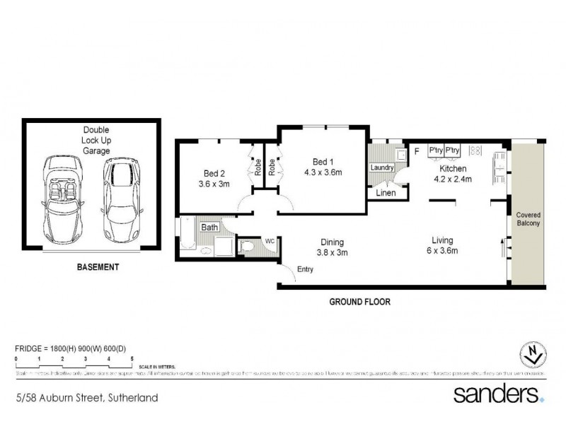 5/58 Auburn Street, Sutherland NSW 2232 Floorplan
