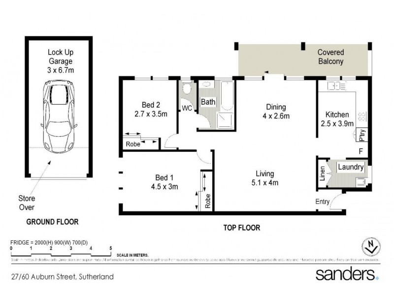 27/60 Auburn Street, Sutherland NSW 2232 Floorplan