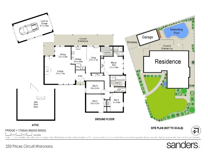 250 Prices Circuit, Woronora NSW 2232 Floorplan