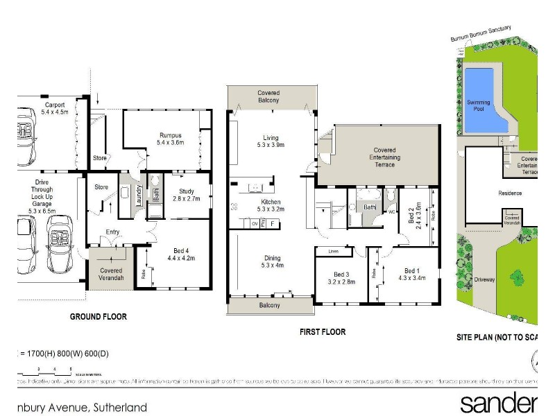 19 Bunbury Avenue, Sutherland NSW 2232 Floorplan