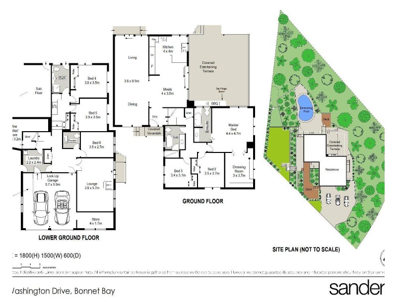 186 Washington Drive, Bonnet Bay NSW 2226 Floorplan