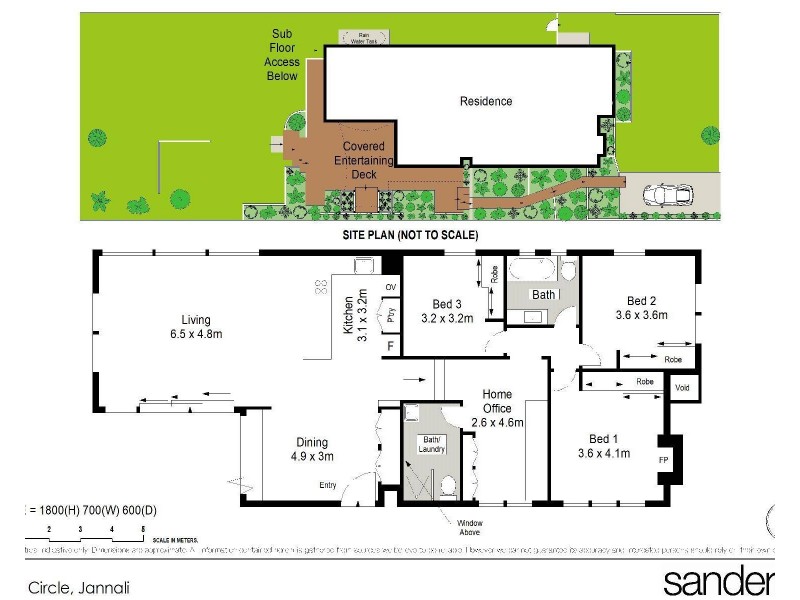 3 The Circle, Jannali NSW 2226 Floorplan