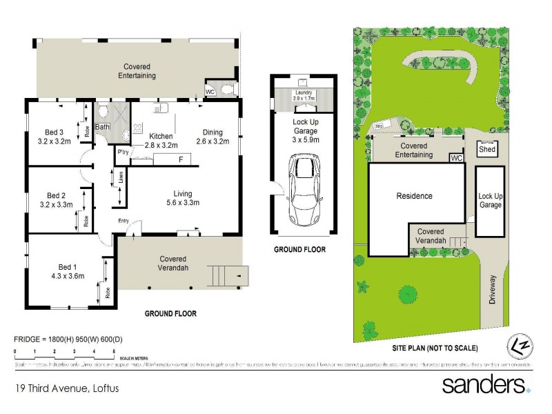 19 Third Avenue, Loftus NSW 2232 Floorplan