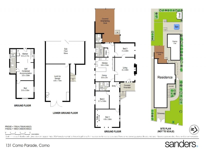 131 Como Parade, Como NSW 2226 Floorplan