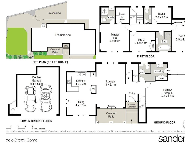 10B Keele Street, Como NSW 2226 Floorplan
