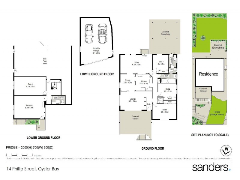 14 Phillip Street, Oyster Bay NSW 2225 Floorplan