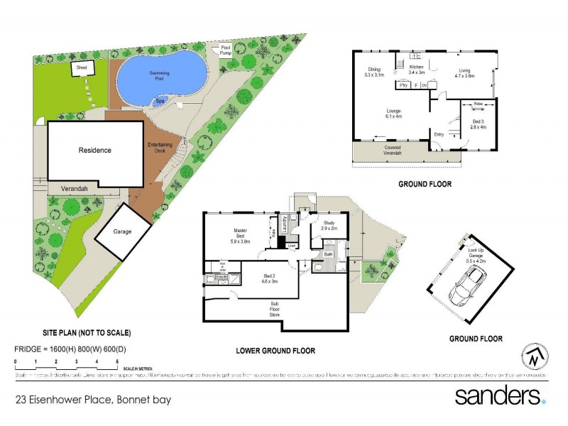 23 Eisenhower Place, Bonnet Bay NSW 2226 Floorplan