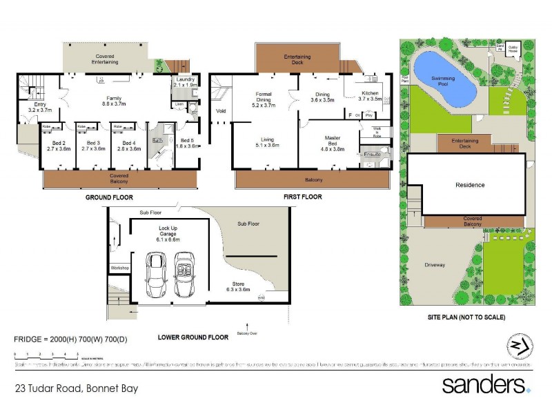 23 Tudar Road, Bonnet Bay NSW 2226 Floorplan