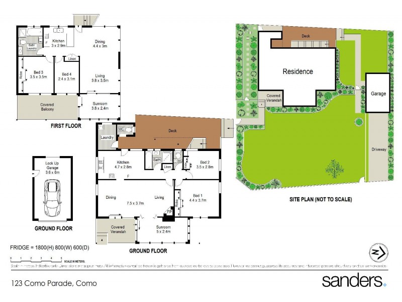 123 Como Parade, Como NSW 2226 Floorplan