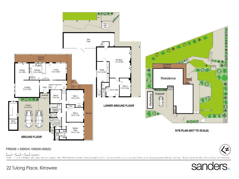 22 Tulong Place, Kirrawee NSW 2232 Floorplan