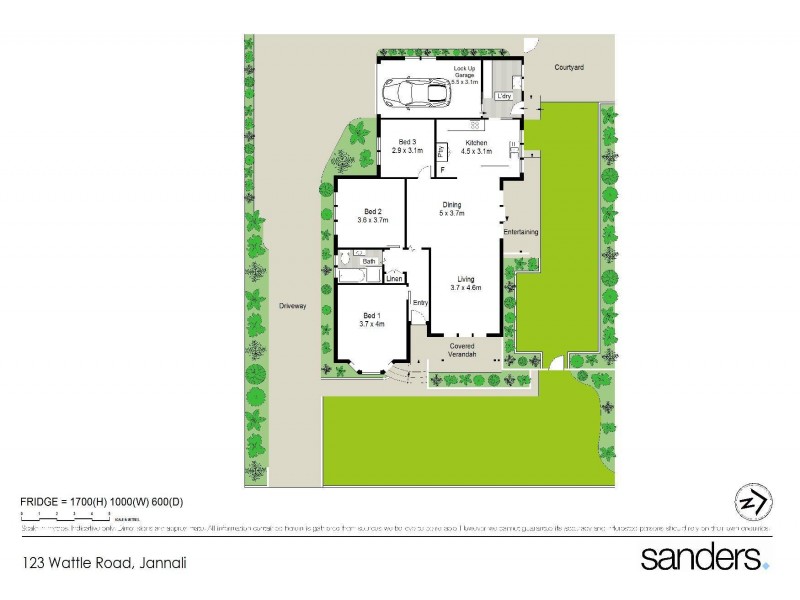 123 Wattle Road, Jannali NSW 2226 Floorplan