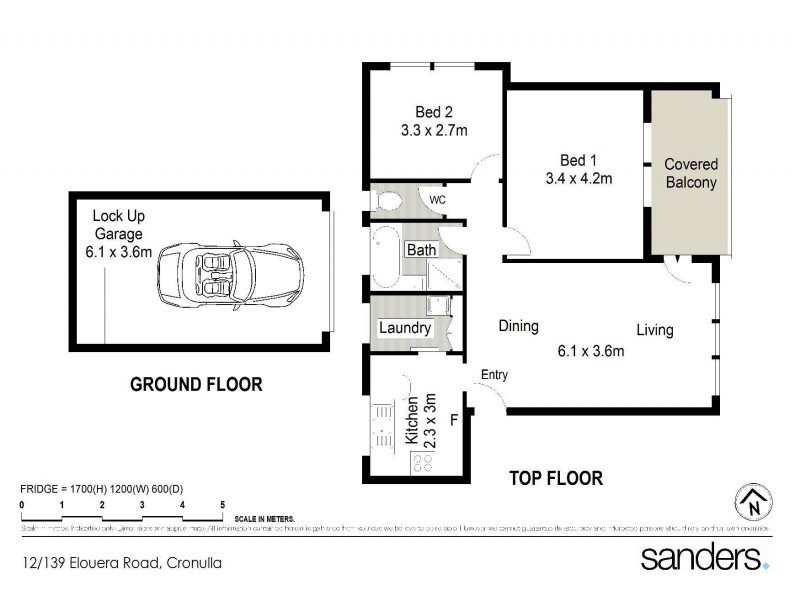 12/139-141 Elouera Road, Cronulla NSW 2230 Floorplan