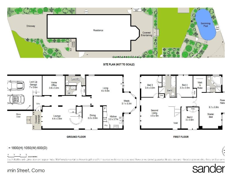 9 Bulumin Street, Como NSW 2226 Floorplan