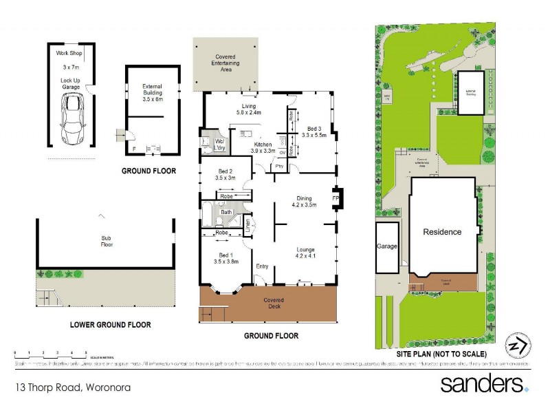 13 Thorp Road, Woronora NSW 2232 Floorplan