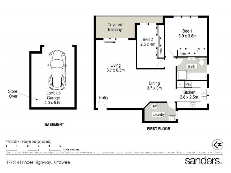 17/614 Princes Highway, Kirrawee NSW 2232 Floorplan