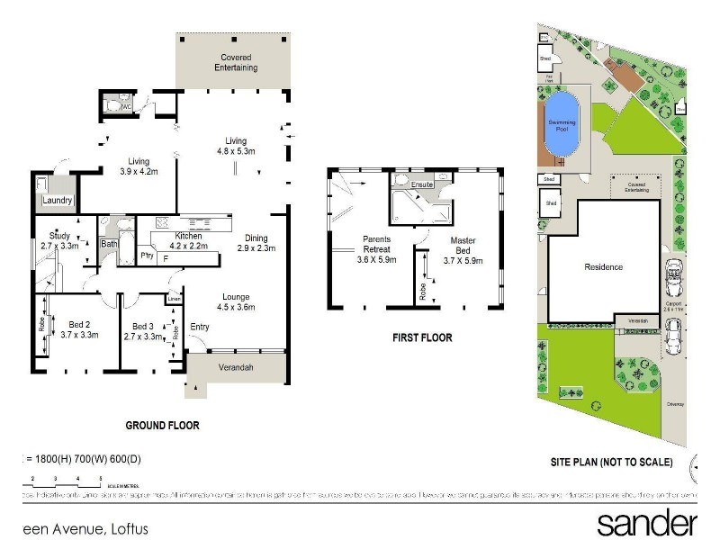 9 Coreen Avenue, Loftus NSW 2232 Floorplan