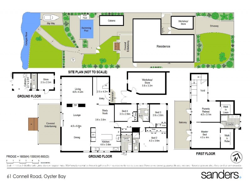61 Connell Road, Oyster Bay NSW 2225 Floorplan