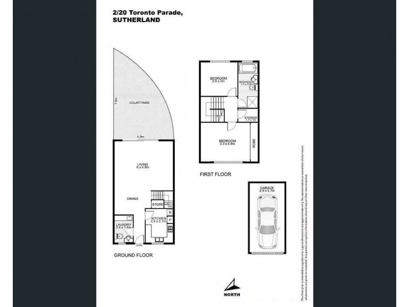 2/20-22 Toronto Parade, Sutherland NSW 2232 Floorplan