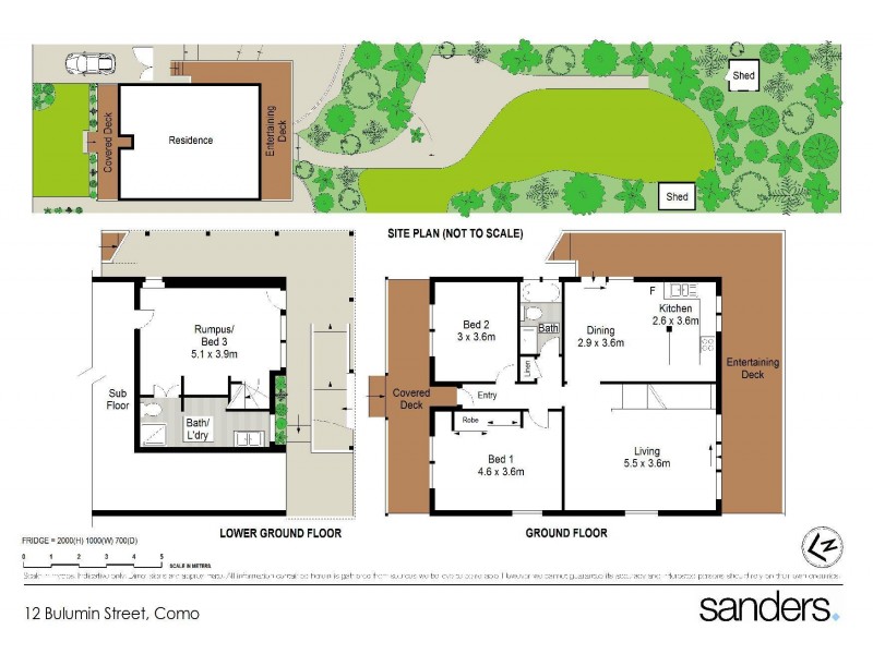 12 Bulumin Street, Como NSW 2226 Floorplan