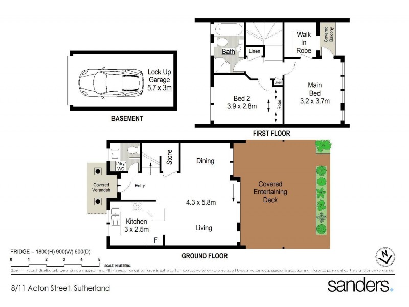 8/11-17 Acton Street, Sutherland NSW 2232 Floorplan