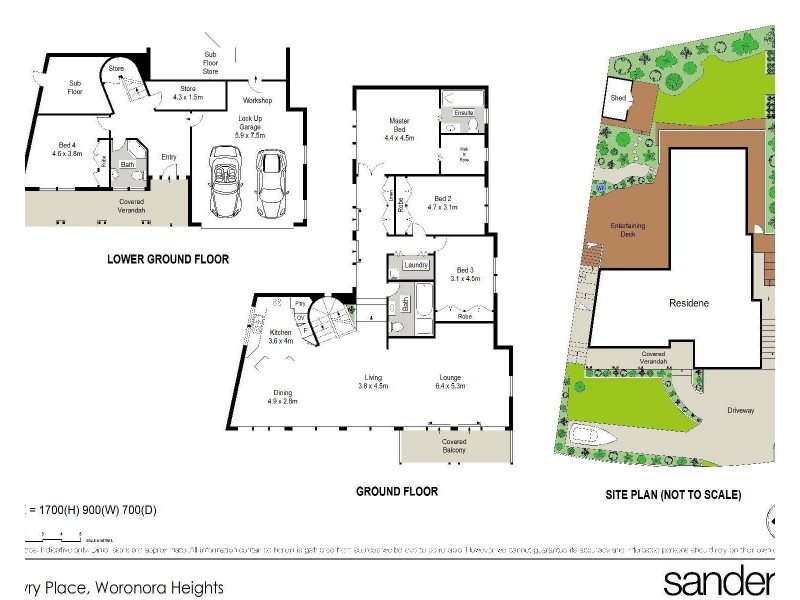 3 Lowry Place, Woronora Heights NSW 2233 Floorplan