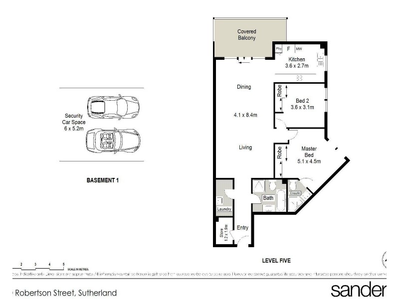 21/10-18 Robertson Street, Sutherland NSW 2232 Floorplan