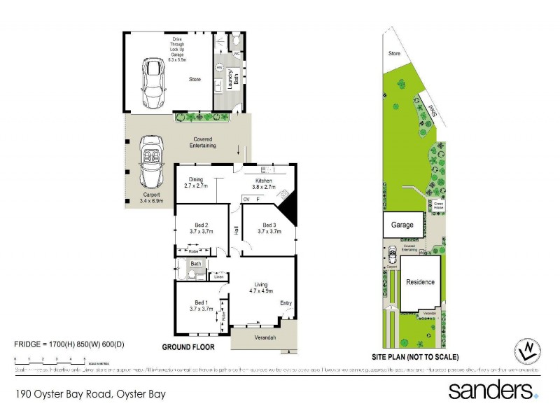 190 Oyster Bay Road, Oyster Bay NSW 2225 Floorplan