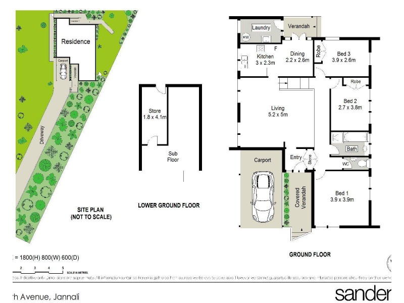 1 Ninth Avenue, Jannali NSW 2226 Floorplan