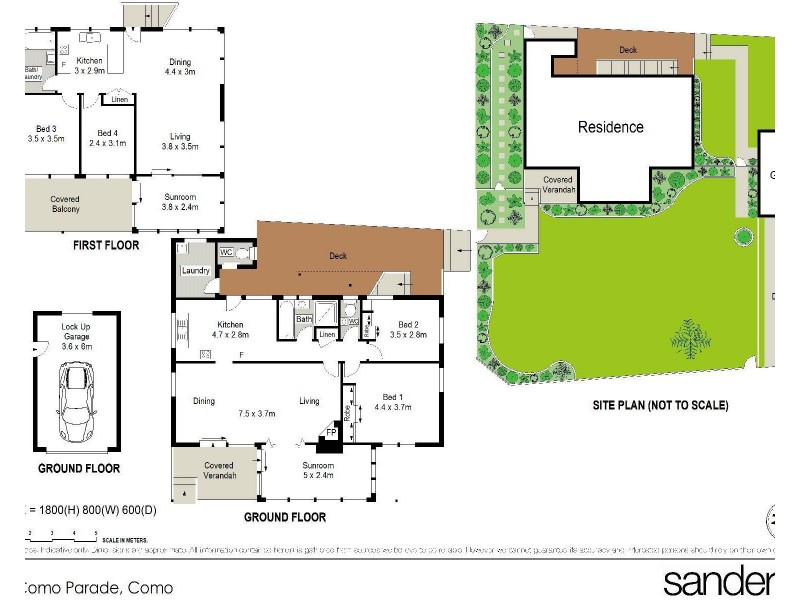 123 Como Parade, Como NSW 2226 Floorplan