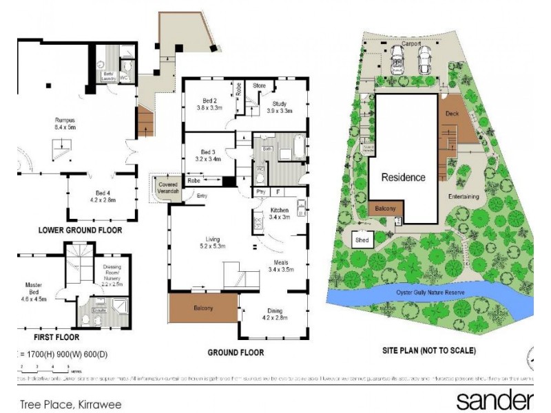 2 Tea Tree Place, Kirrawee NSW 2232 Floorplan
