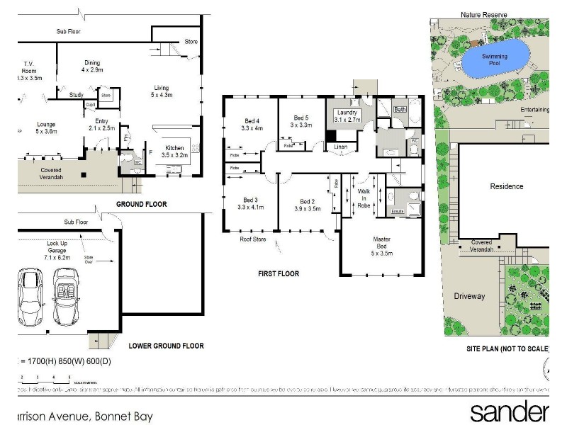 41 Harrison Avenue, Bonnet Bay NSW 2226 Floorplan