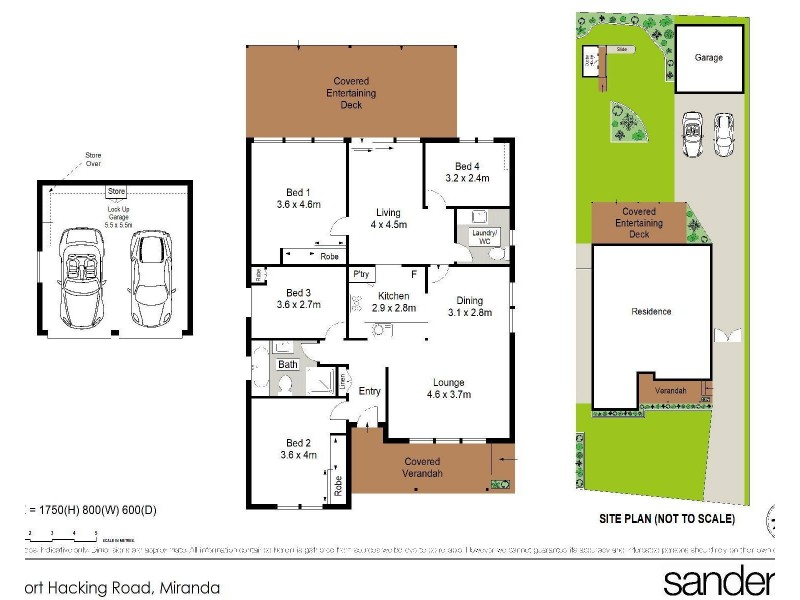 243 Port Hacking Road, Miranda NSW 2228 Floorplan
