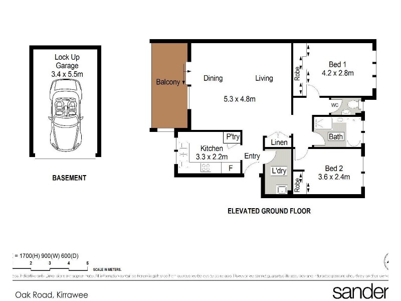 1/131-139 Oak Road, Kirrawee NSW 2232 Floorplan