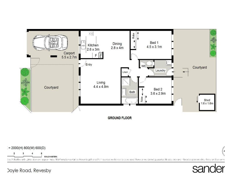 3/13 Doyle Road, Revesby NSW 2212 Floorplan