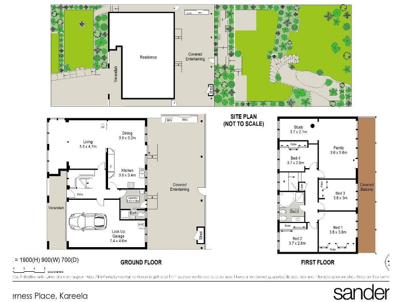 5 Inverness Place, Kareela NSW 2232 Floorplan