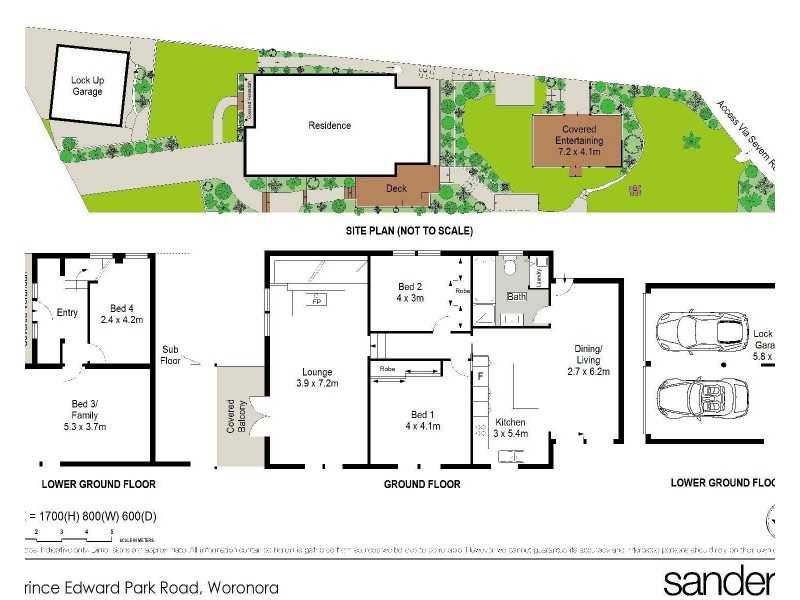 146 Prince Edward Park Road, Woronora NSW 2232 Floorplan